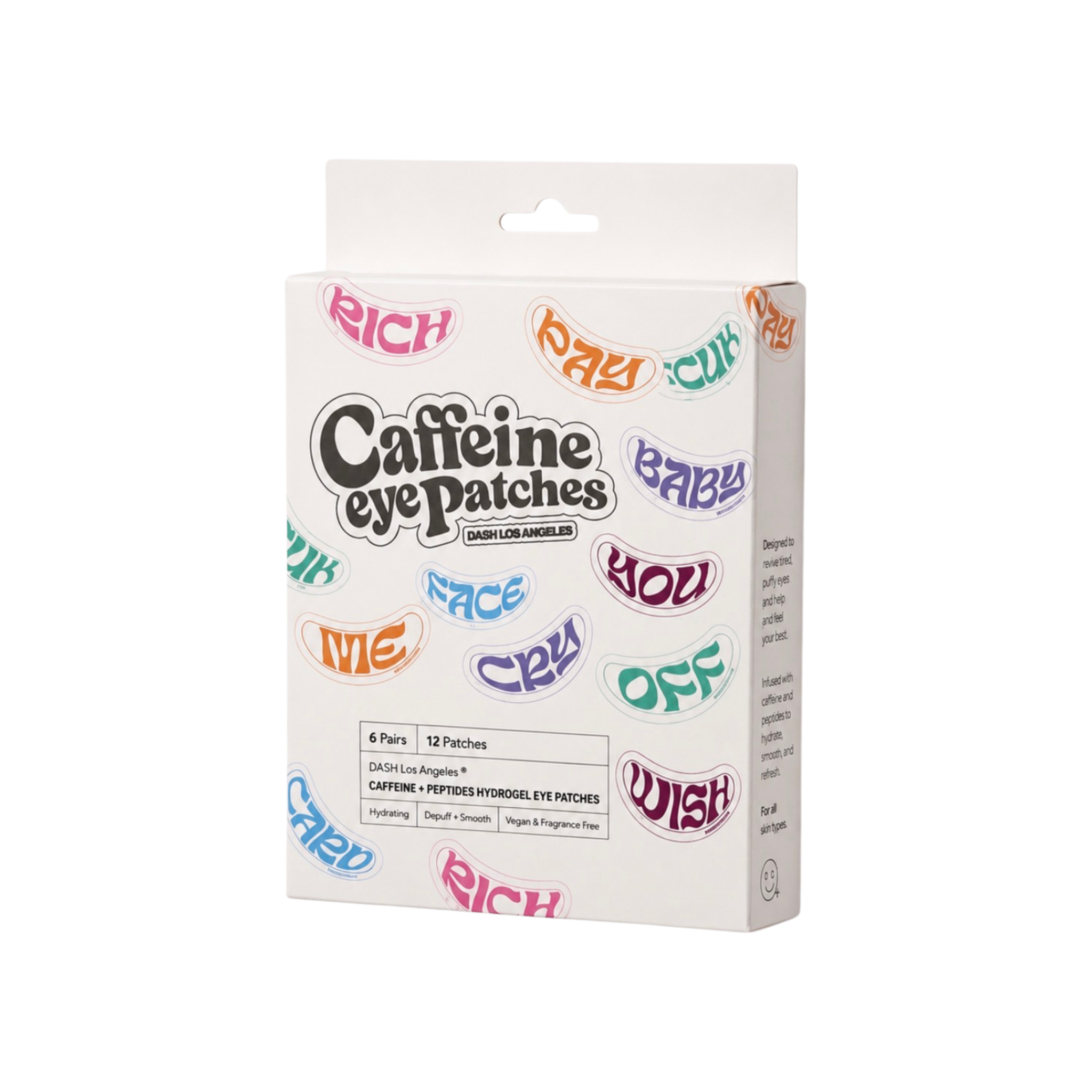Caffeine + Peptide Hydrogel Eye Patch Collection